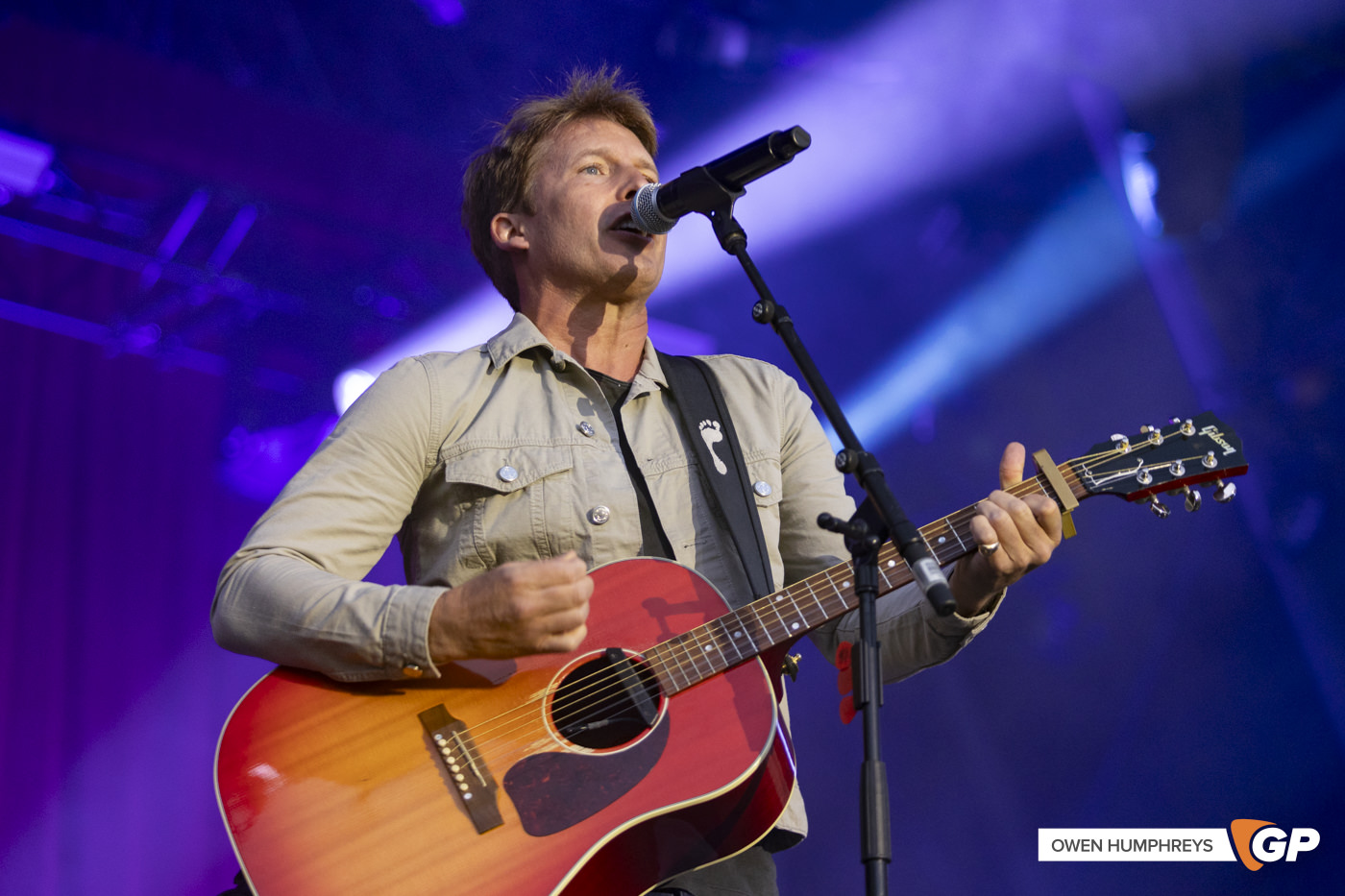 James Blunt at Collin’s Barracks. Photo by Owen Humphreys www.owen.ie