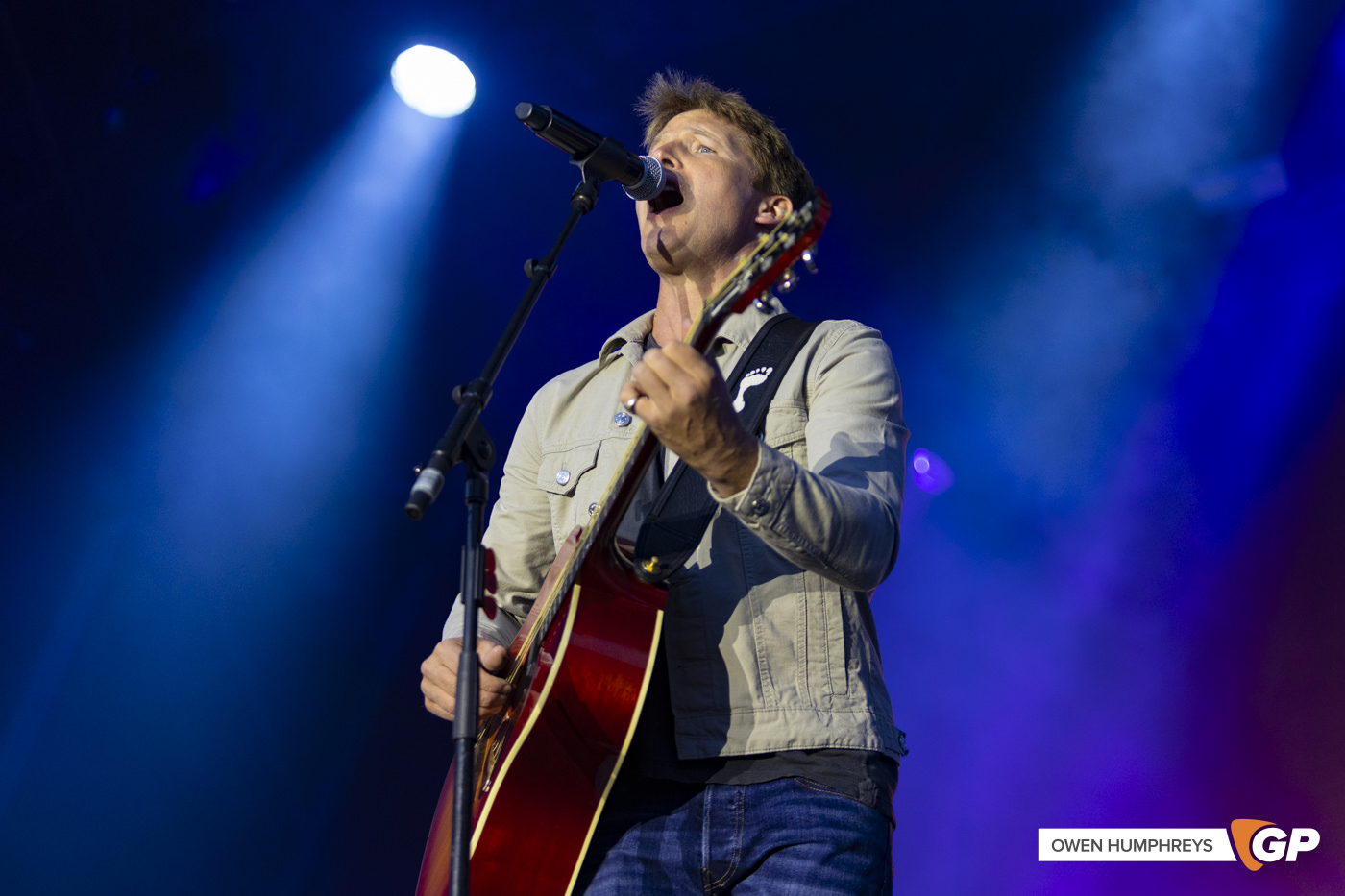 James Blunt at Collin’s Barracks. Photo by Owen Humphreys www.owen.ie