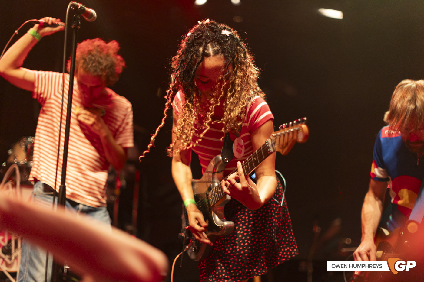 The Go! Team at The Button Factory. Photo by Owen Humphreys www.owen.ie