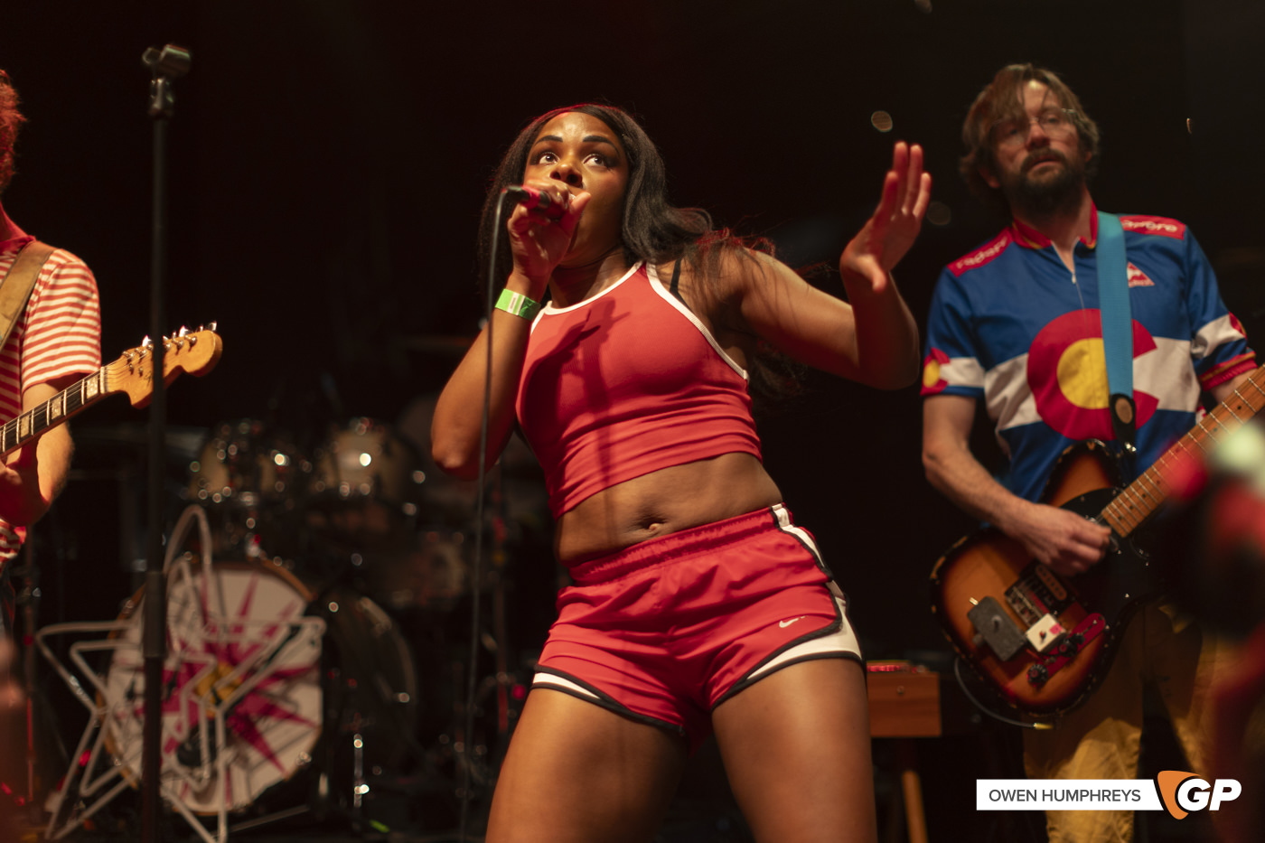 The Go! Team at The Button Factory. Photo by Owen Humphreys www.owen.ie