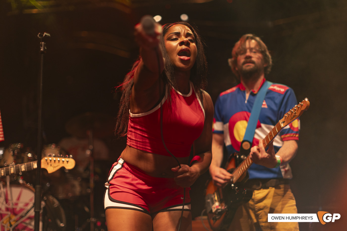 The Go! Team at The Button Factory. Photo by Owen Humphreys www.owen.ie