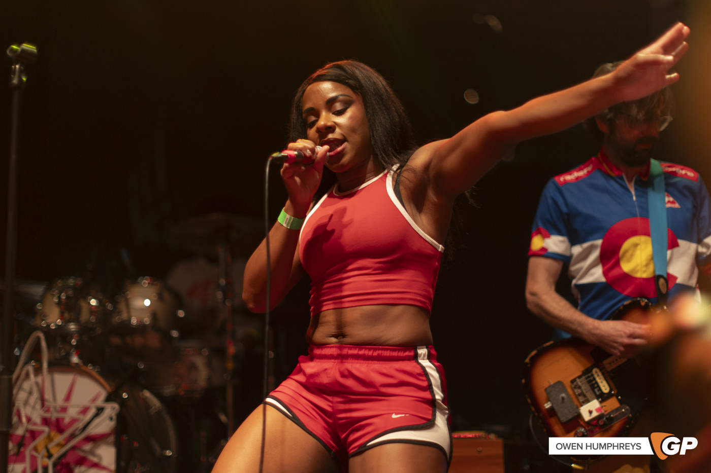 The Go! Team at The Button Factory. Photo by Owen Humphreys www.owen.ie