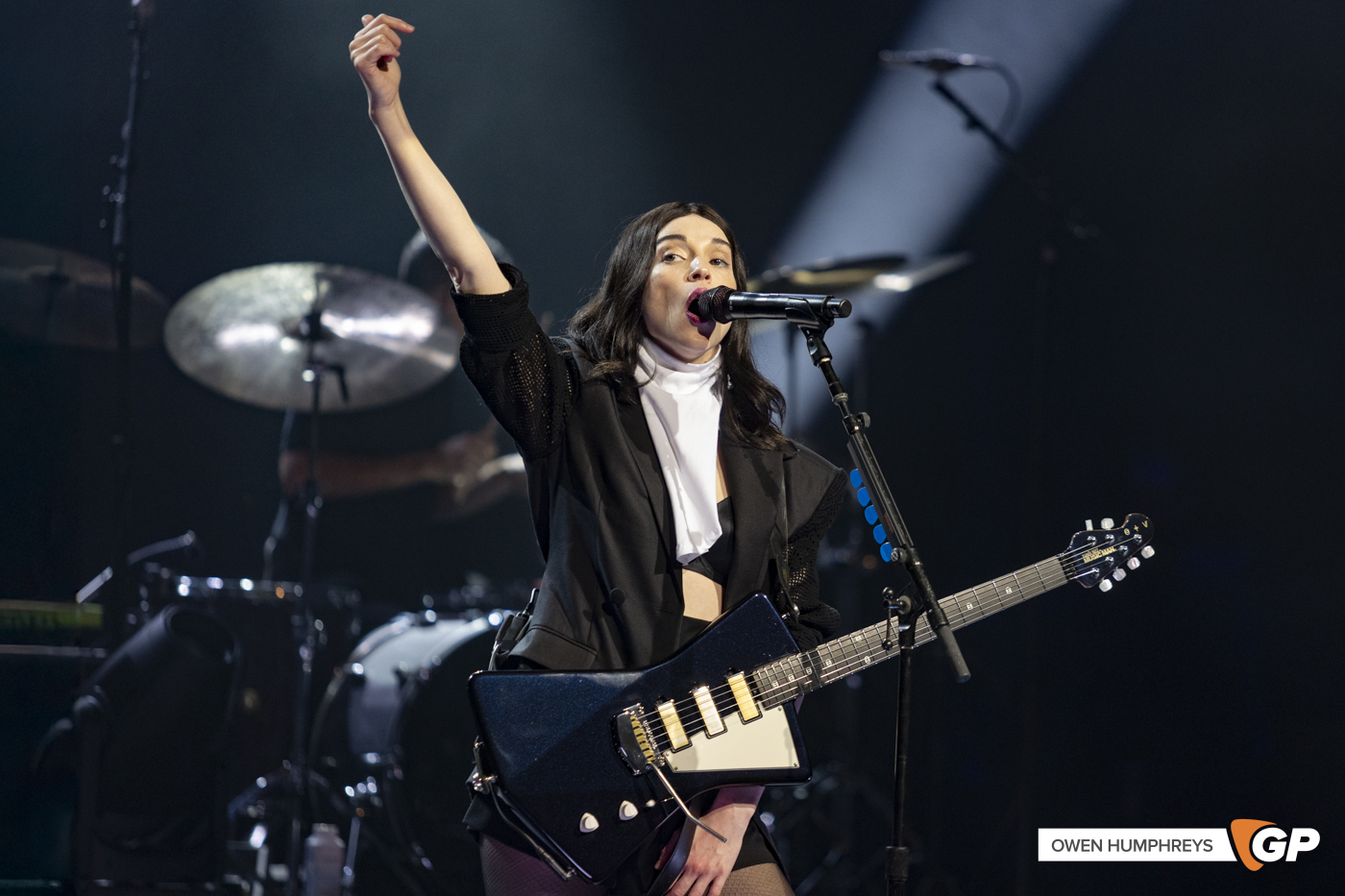 St Vincent at the 3Olympia Theatre. Photo by Owen Humphreys www.owen.ie