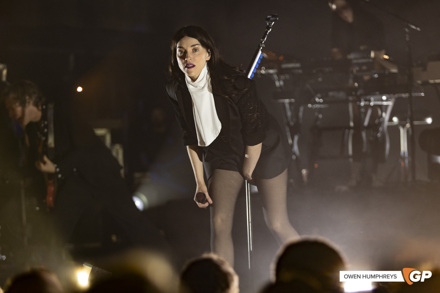 St Vincent at the 3Olympia Theatre. Photo by Owen Humphreys www.owen.ie
