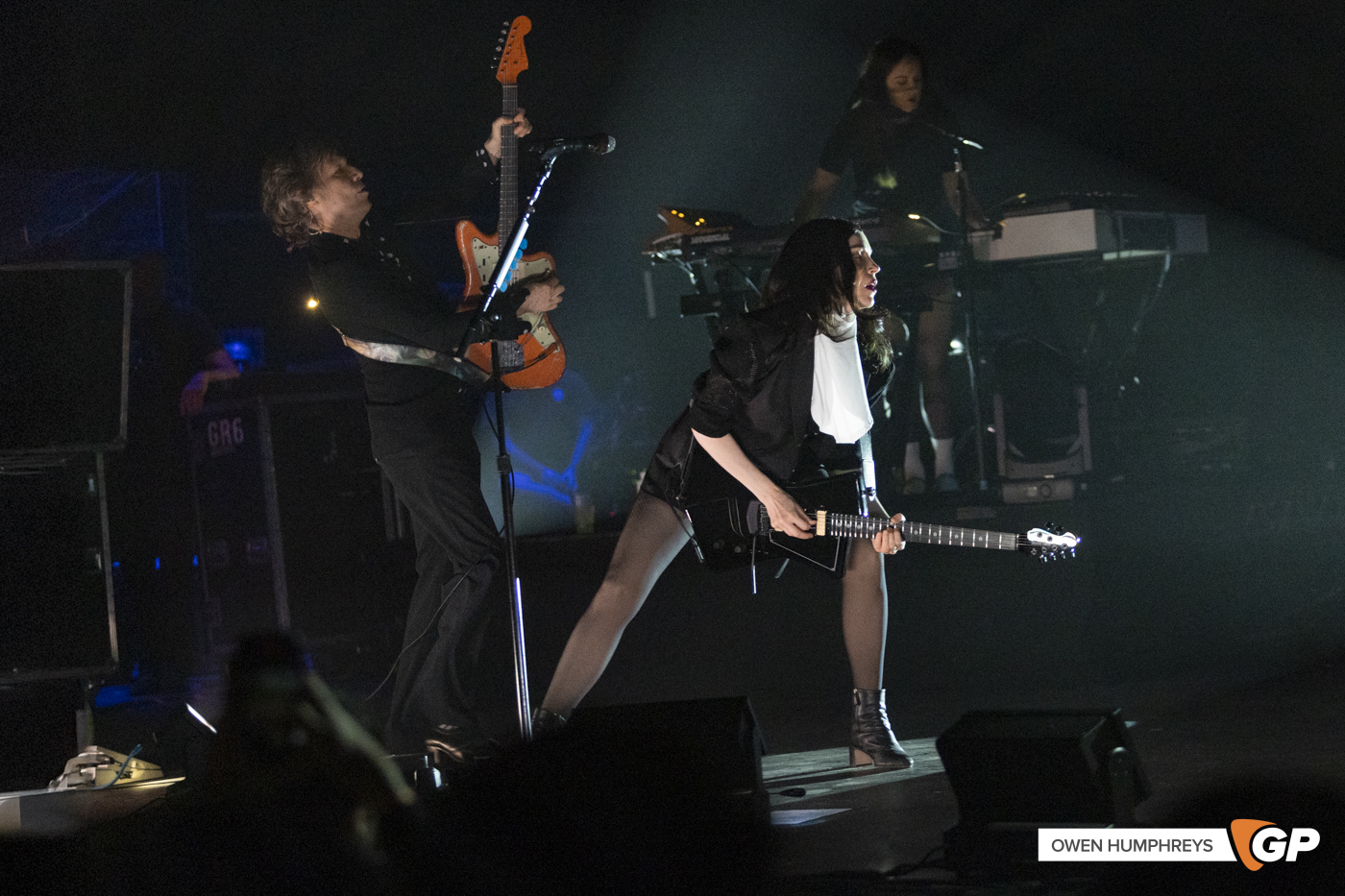 St Vincent at the 3Olympia Theatre. Photo by Owen Humphreys www.owen.ie