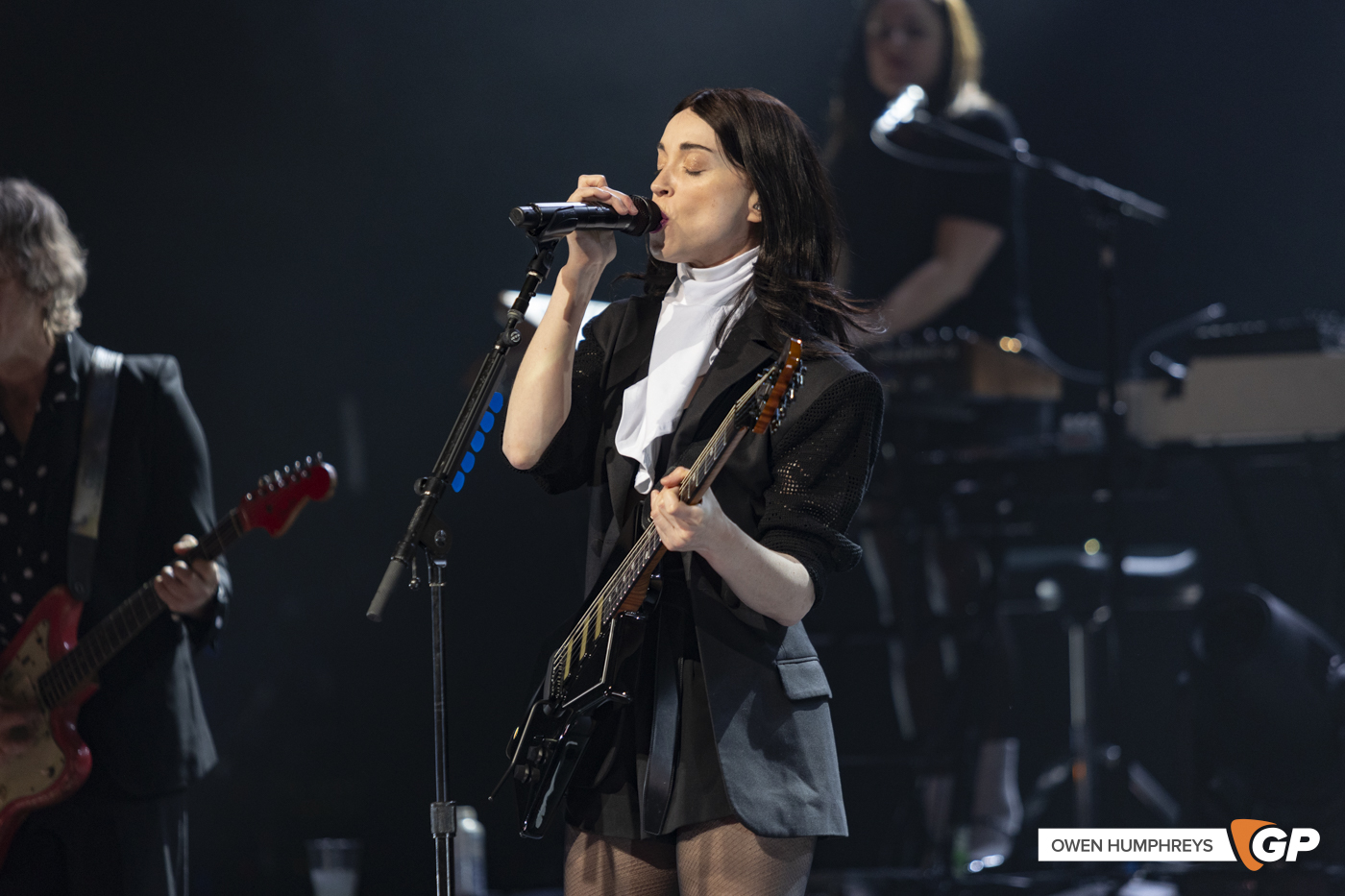 St Vincent at the 3Olympia Theatre. Photo by Owen Humphreys www.owen.ie