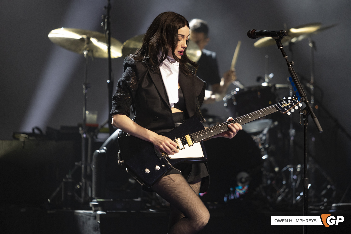 St Vincent at the 3Olympia Theatre. Photo by Owen Humphreys www.owen.ie