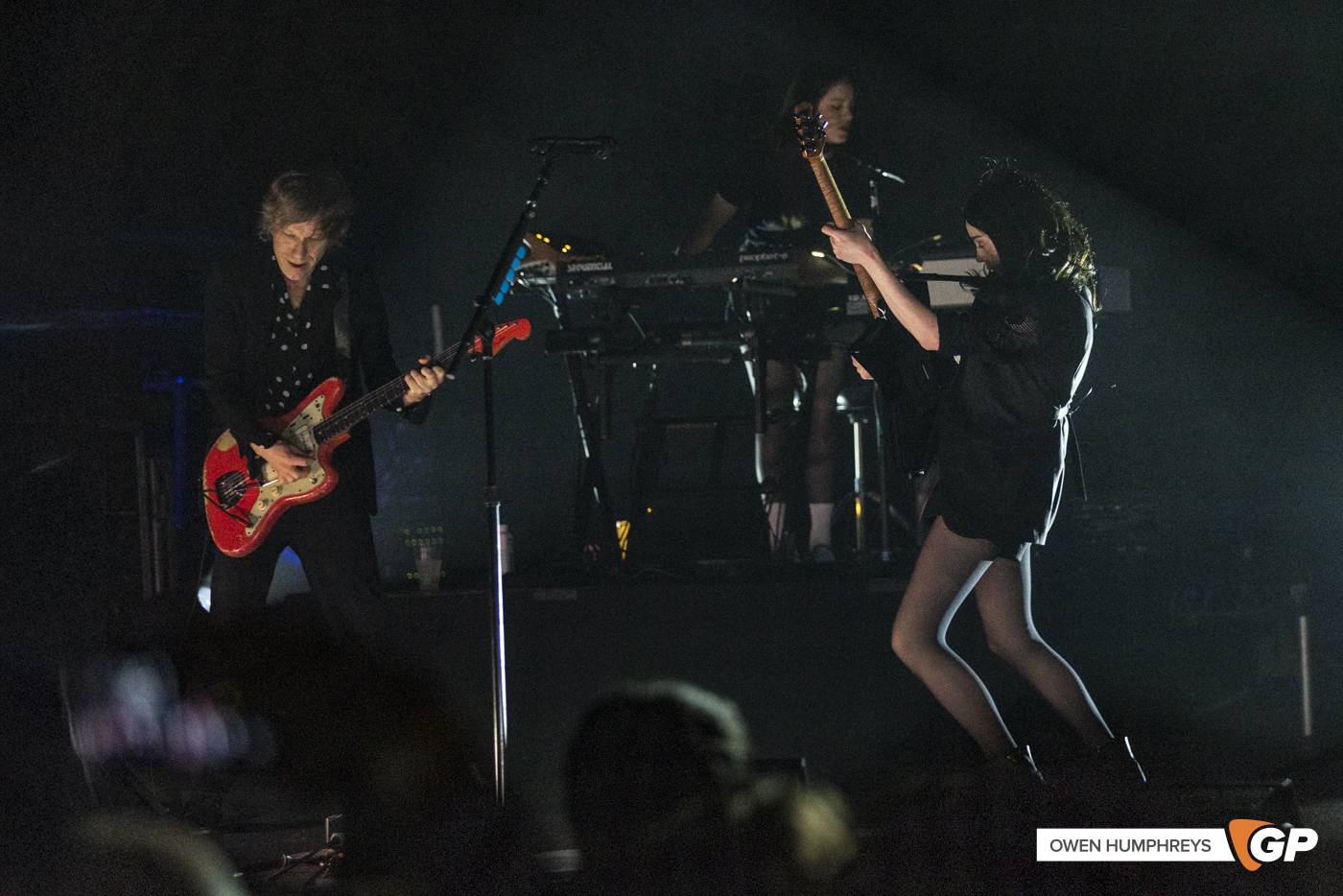St Vincent at the 3Olympia Theatre. Photo by Owen Humphreys www.owen.ie