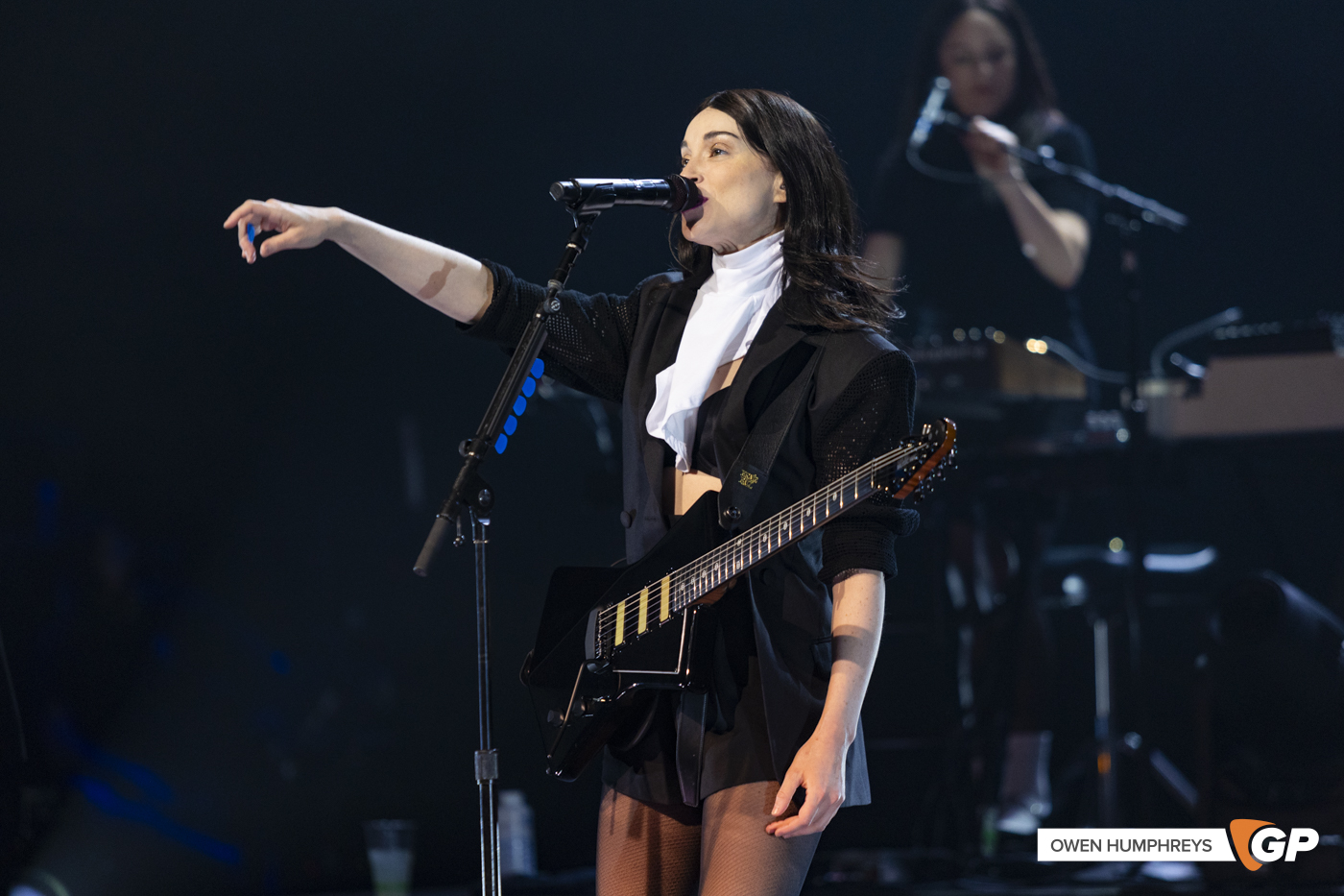 St Vincent at the 3Olympia Theatre. Photo by Owen Humphreys www.owen.ie