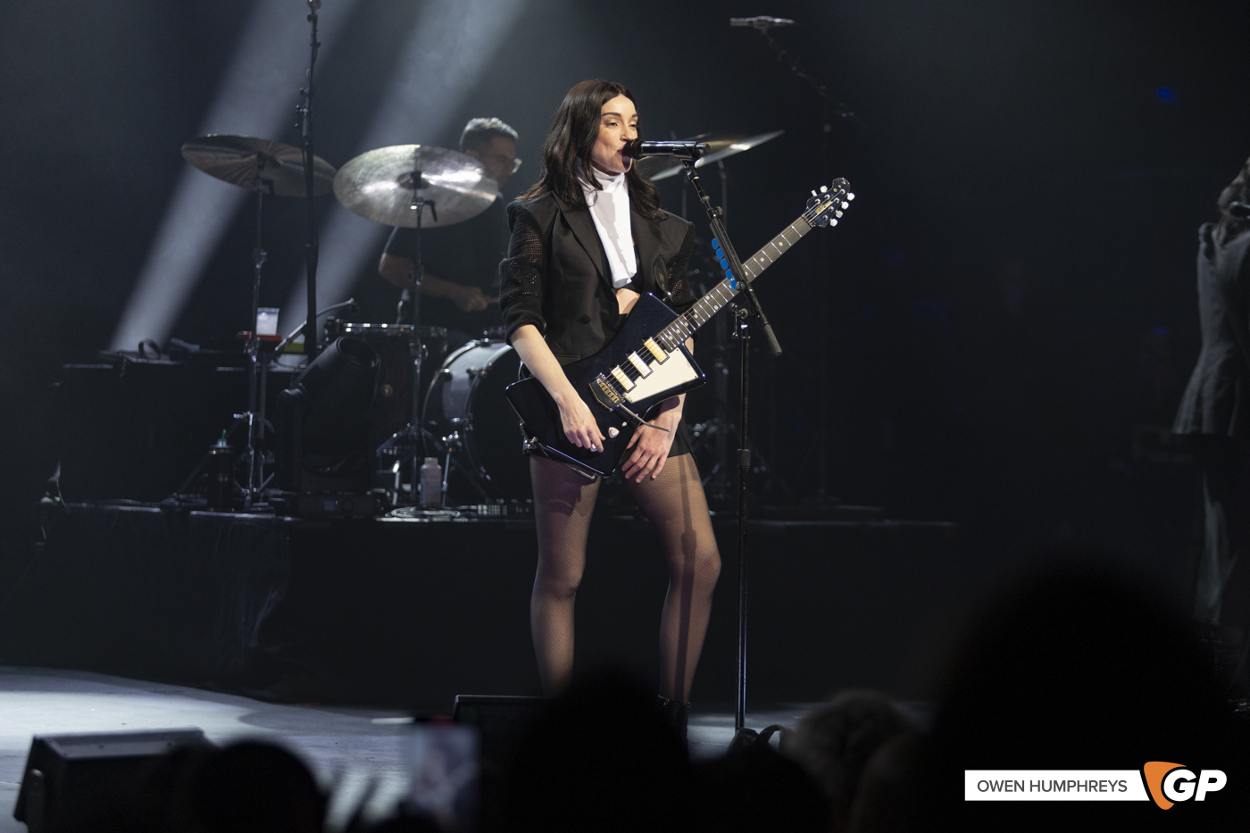 St Vincent at the 3Olympia Theatre. Photo by Owen Humphreys www.owen.ie