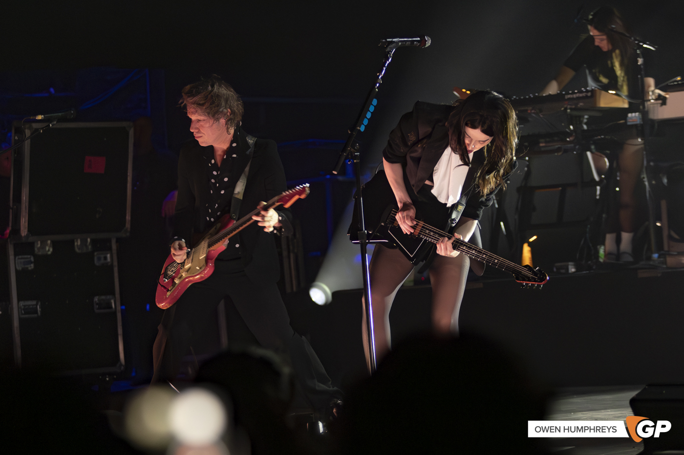 St Vincent at the 3Olympia Theatre. Photo by Owen Humphreys www.owen.ie