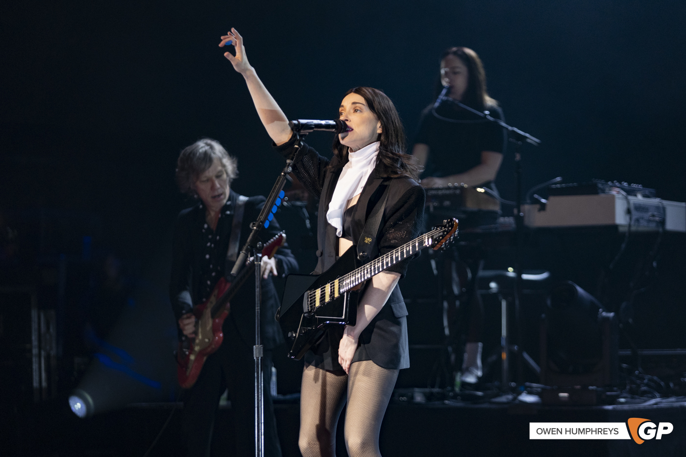 St Vincent at the 3Olympia Theatre. Photo by Owen Humphreys www.owen.ie