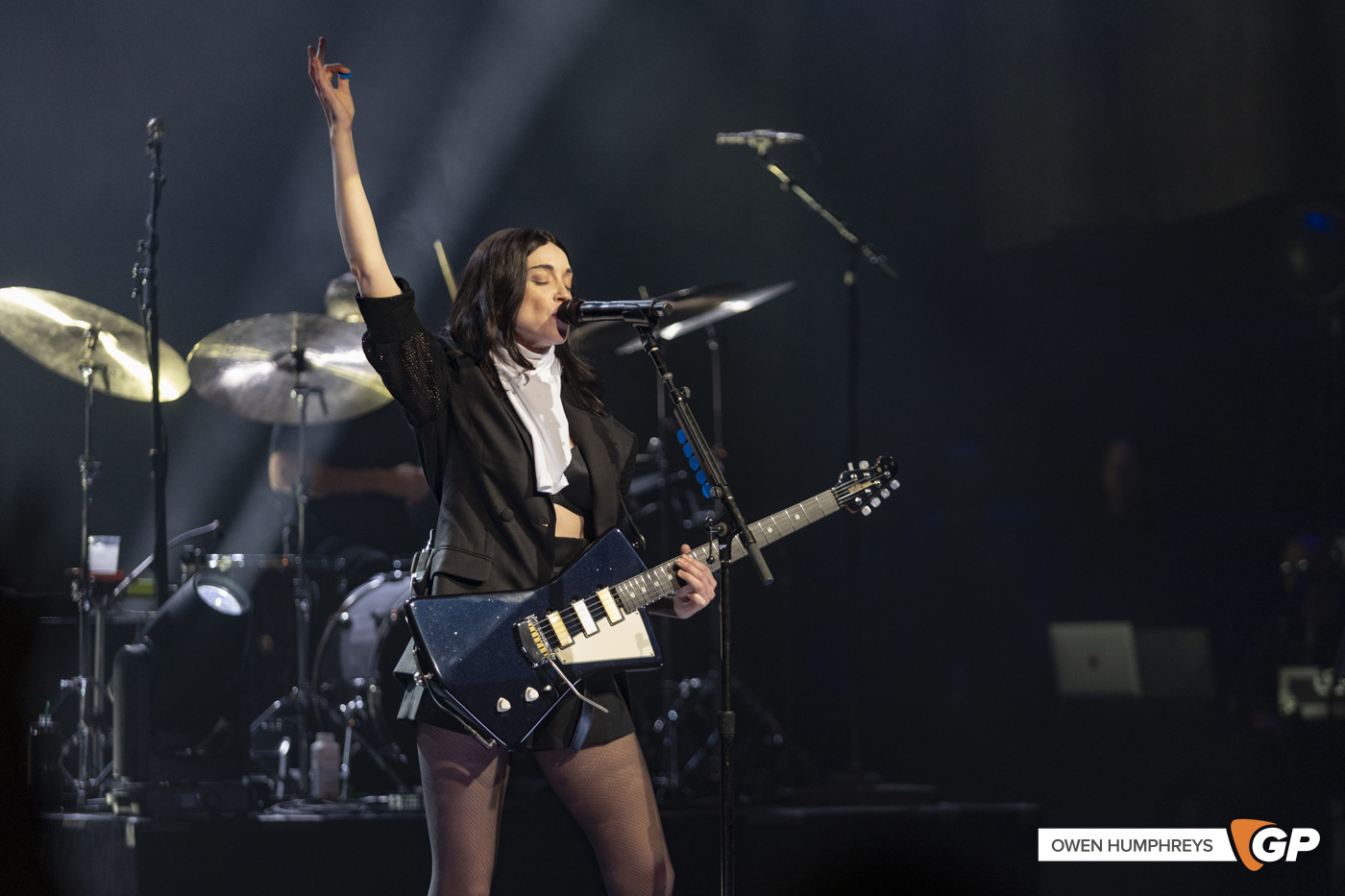 St Vincent at the 3Olympia Theatre. Photo by Owen Humphreys www.owen.ie