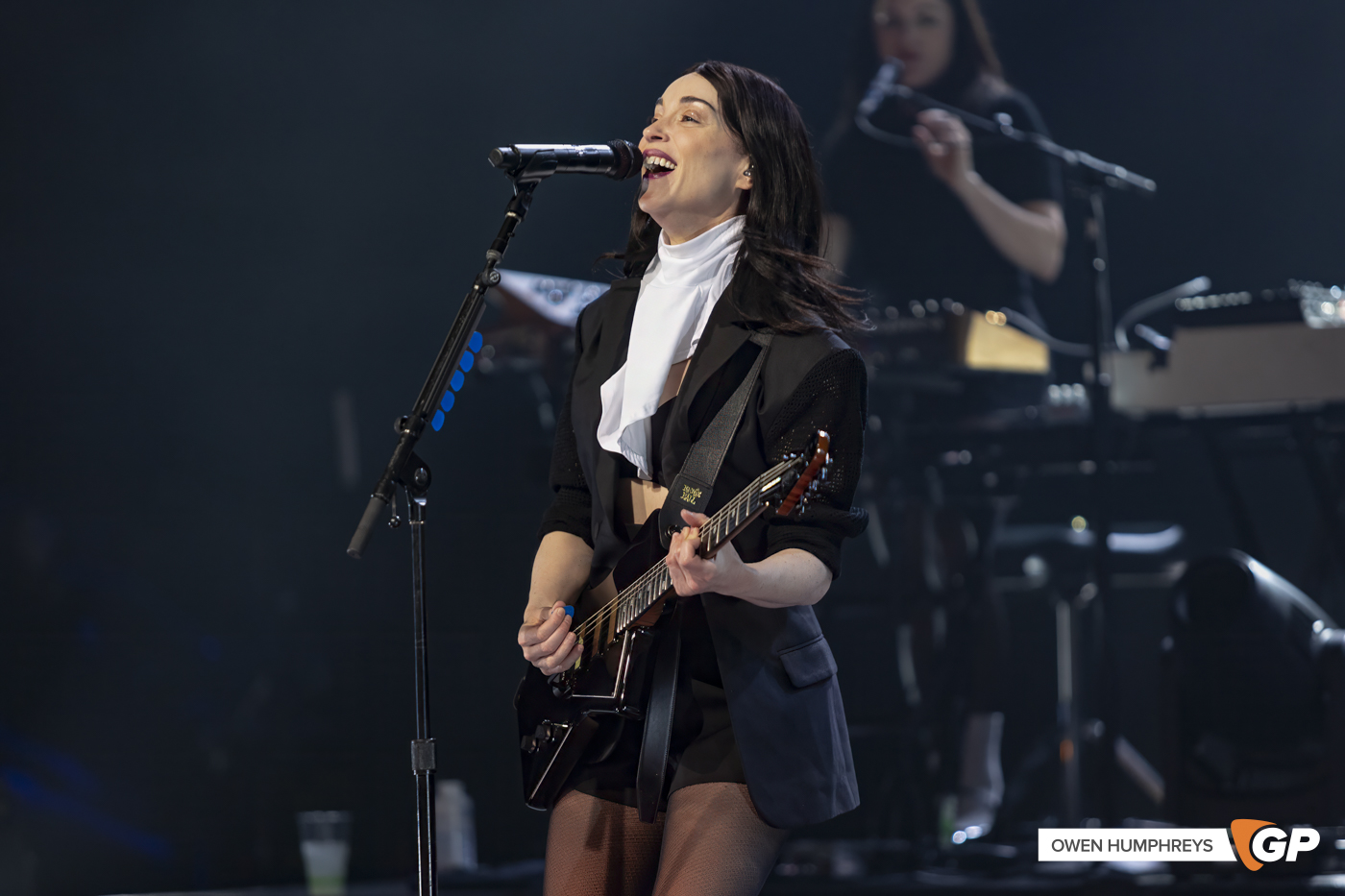St Vincent at the 3Olympia Theatre. Photo by Owen Humphreys www.owen.ie