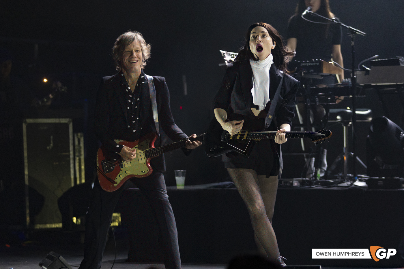 St Vincent at the 3Olympia Theatre. Photo by Owen Humphreys www.owen.ie
