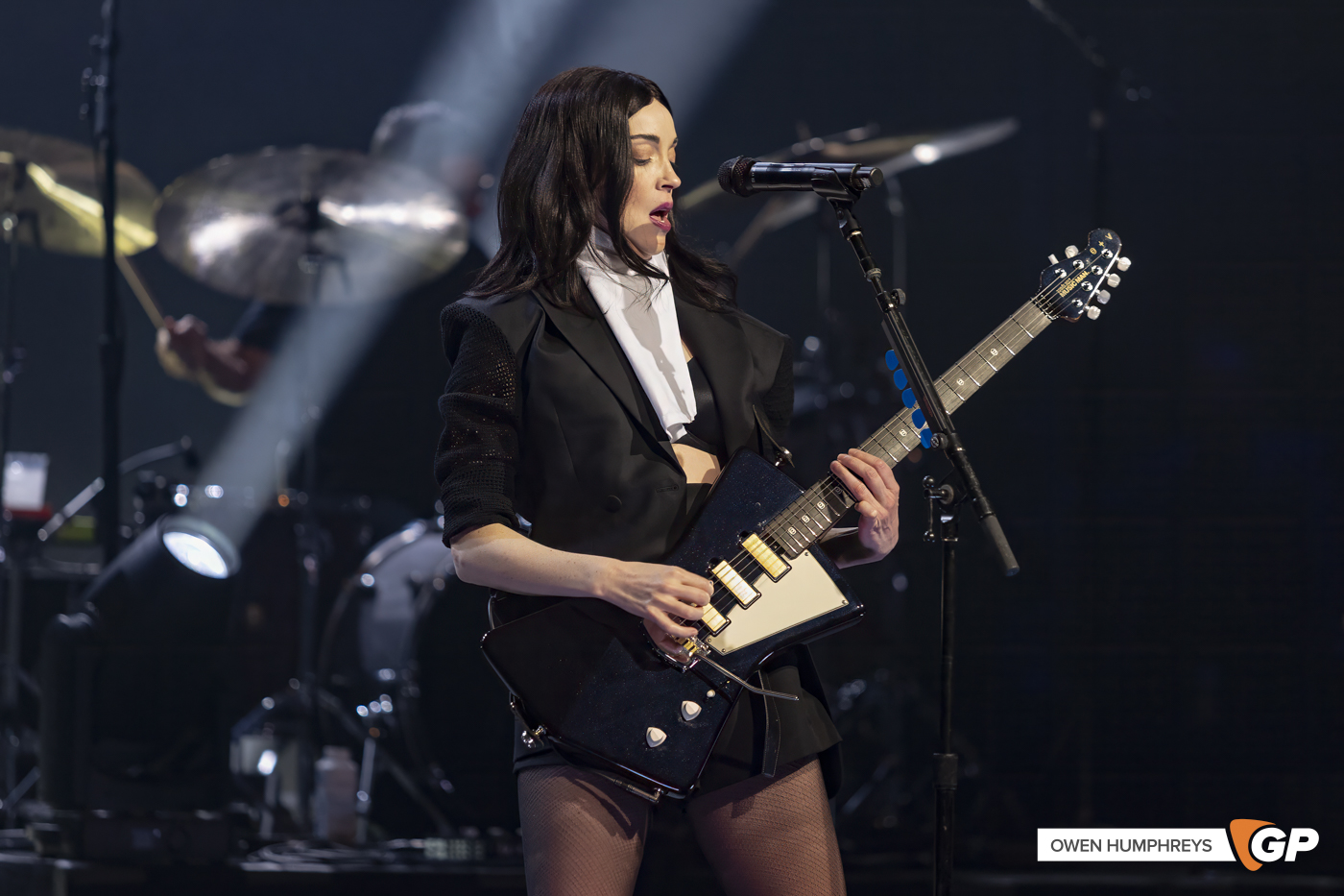 St Vincent at the 3Olympia Theatre. Photo by Owen Humphreys www.owen.ie