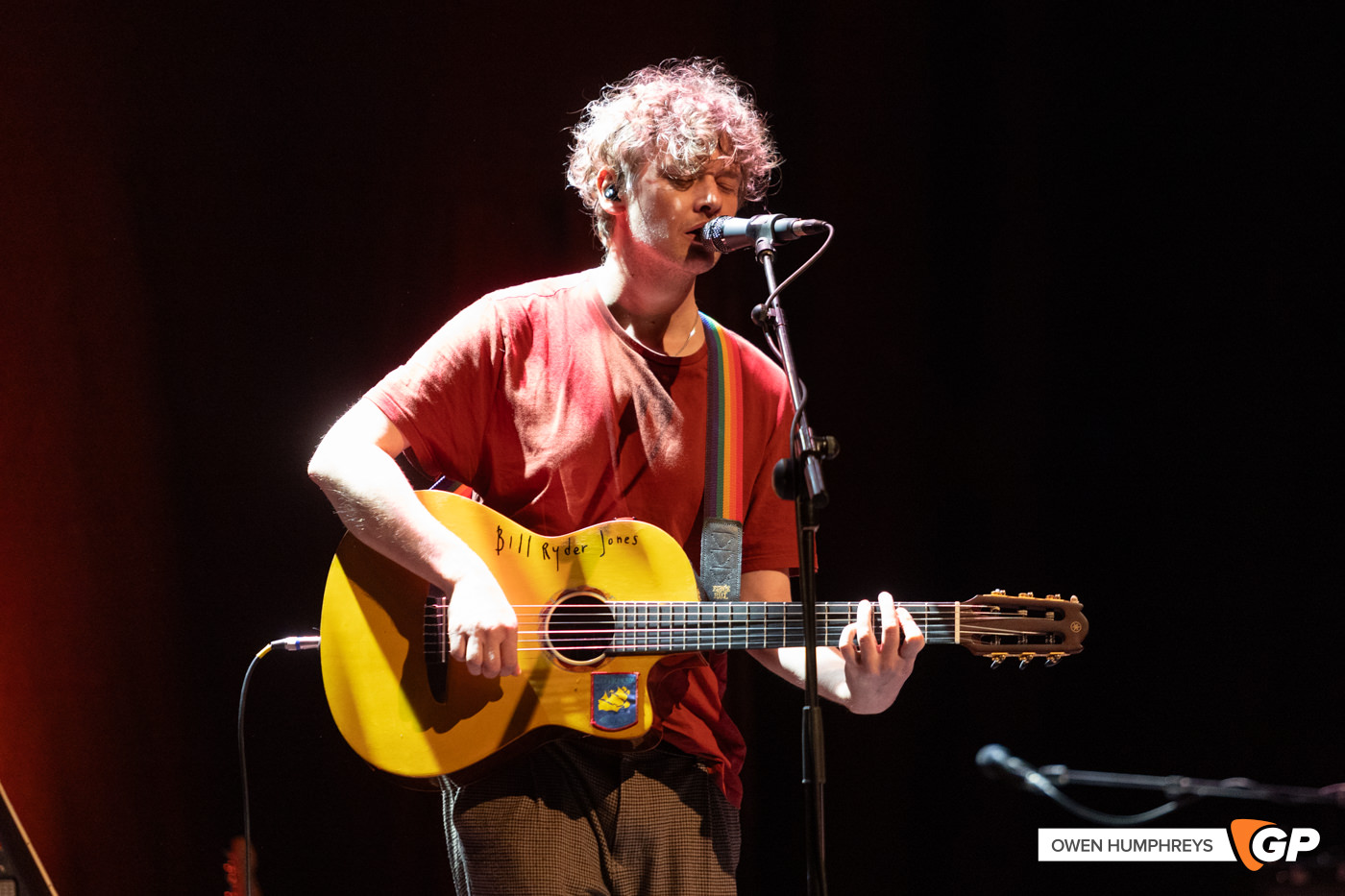 Bill Ryder-Jones at Vicar Street. Photo by Owen Humphreys www.owen.ie