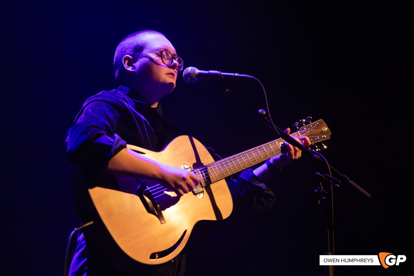 Dani Larkin at Vicar Street. Photo by Owen Humphreys www.owen.ie