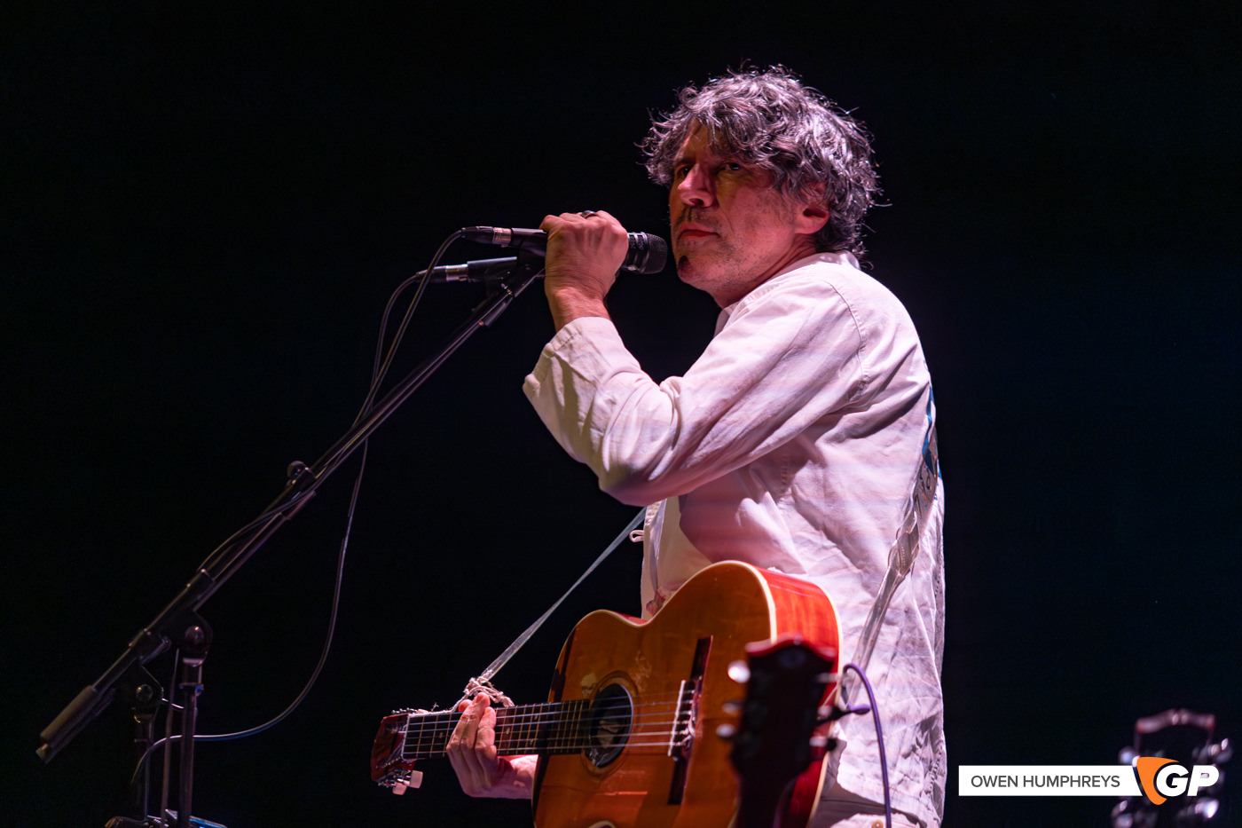 Gruff Rhys at Vicar Street. Photo by Owen Humphreys www.owen.ie