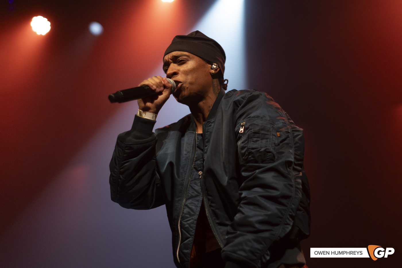 Rejjie Snow at the 3Olympia Theatre. Photo by Owen Humphreys www.owen.ie