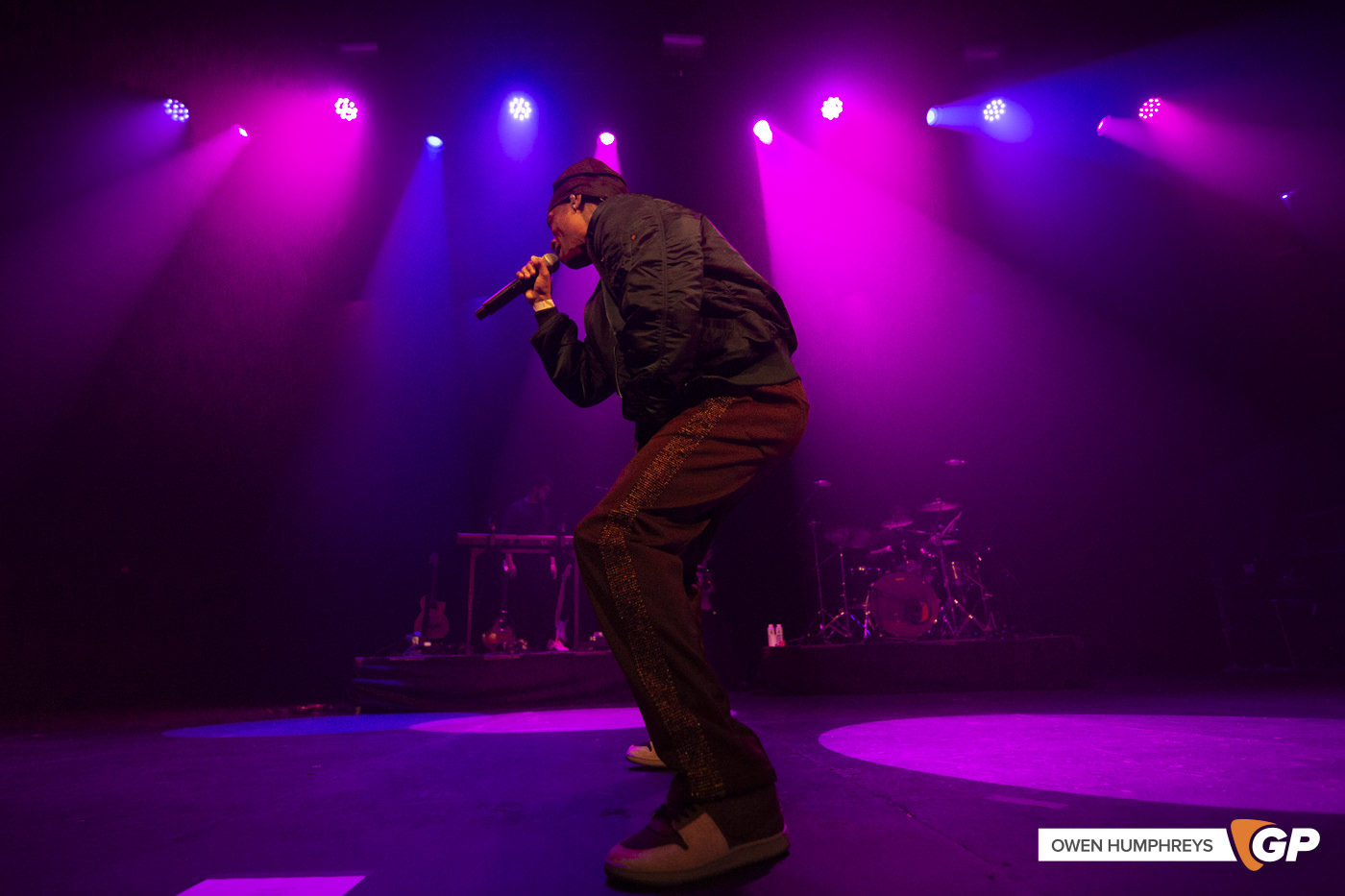 Rejjie Snow at the 3Olympia Theatre. Photo by Owen Humphreys www.owen.ie