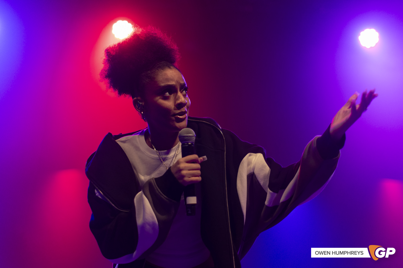 aby coulibaly at the 3Olympia Theatre. Photo by Owen Humphreys www.owen.ie