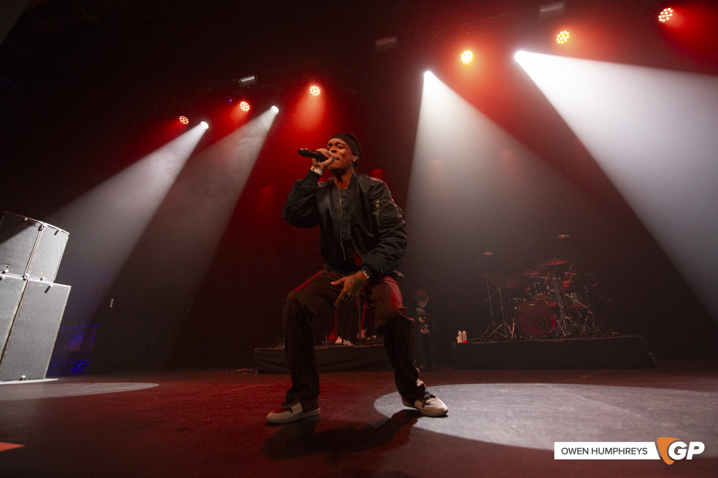Rejjie Snow at the 3Olympia Theatre. Photo by Owen Humphreys www.owen.ie