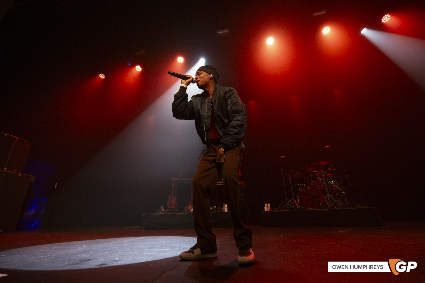 Rejjie Snow at the 3Olympia Theatre. Photo by Owen Humphreys www.owen.ie