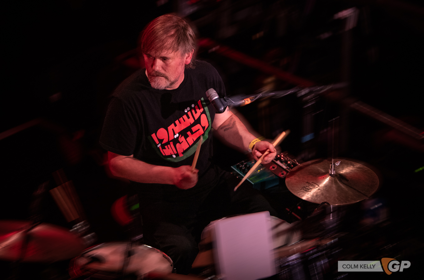 Beak> at The Button Factory, Dublin 12.12.2024 Copyright Colm Kelly-85