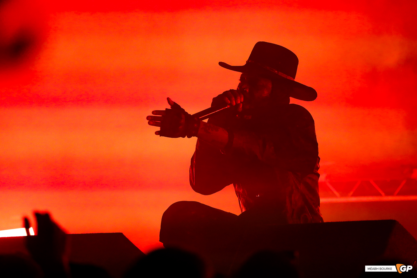 JPEGMafia at the 3Olympia Theatre on 30 January 2025 by Méabh Bourke