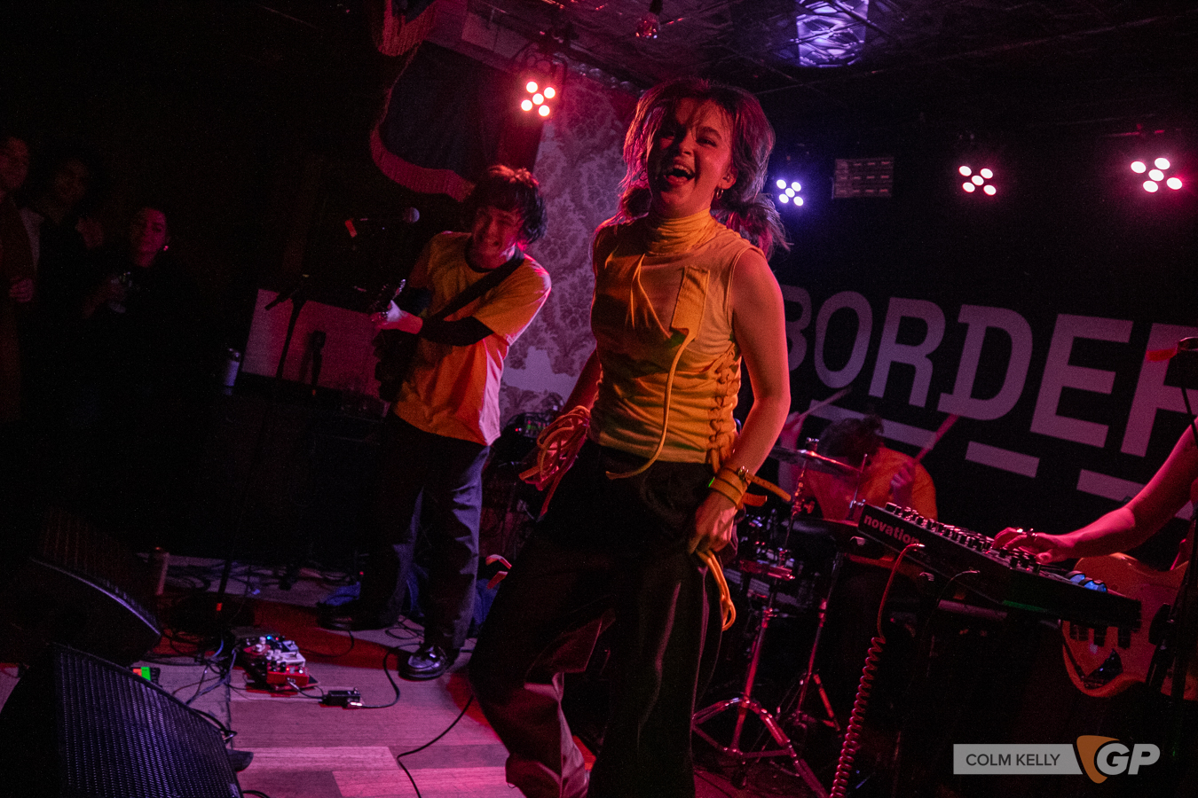 Punchbag at Borderline Festival, The Workmans Club, Dublin 21.2.2025 Copyright Colm Kelly