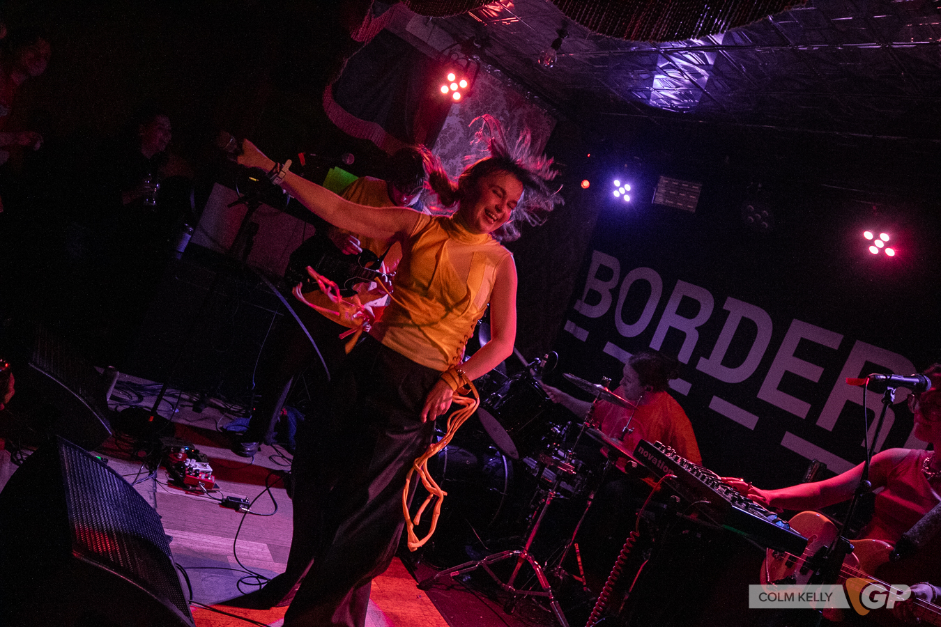 Punchbag at Borderline Festival, The Workmans Club, Dublin 21.2.2025 Copyright Colm Kelly