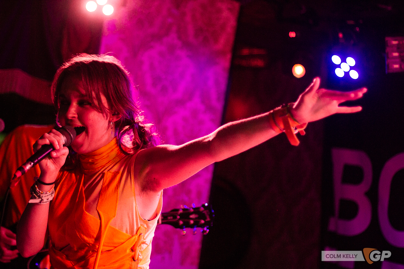 Punchbag at Borderline Festival, The Workmans Club, Dublin 21.2.2025 Copyright Colm Kelly