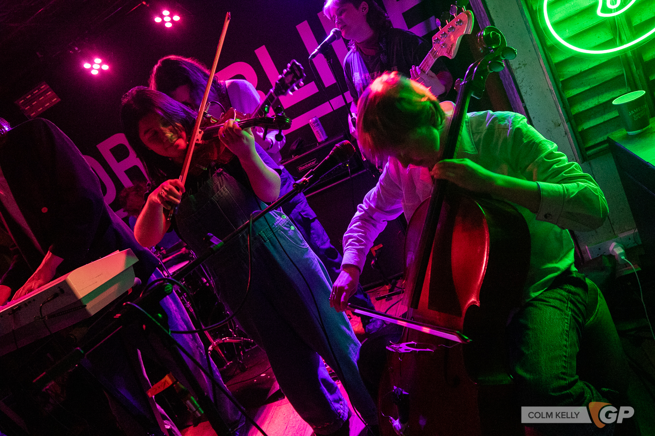 The Orchestra for Now at Borderline Festival, The Workmans Club, Dublin 21.2.2025 Copyright Colm Kelly