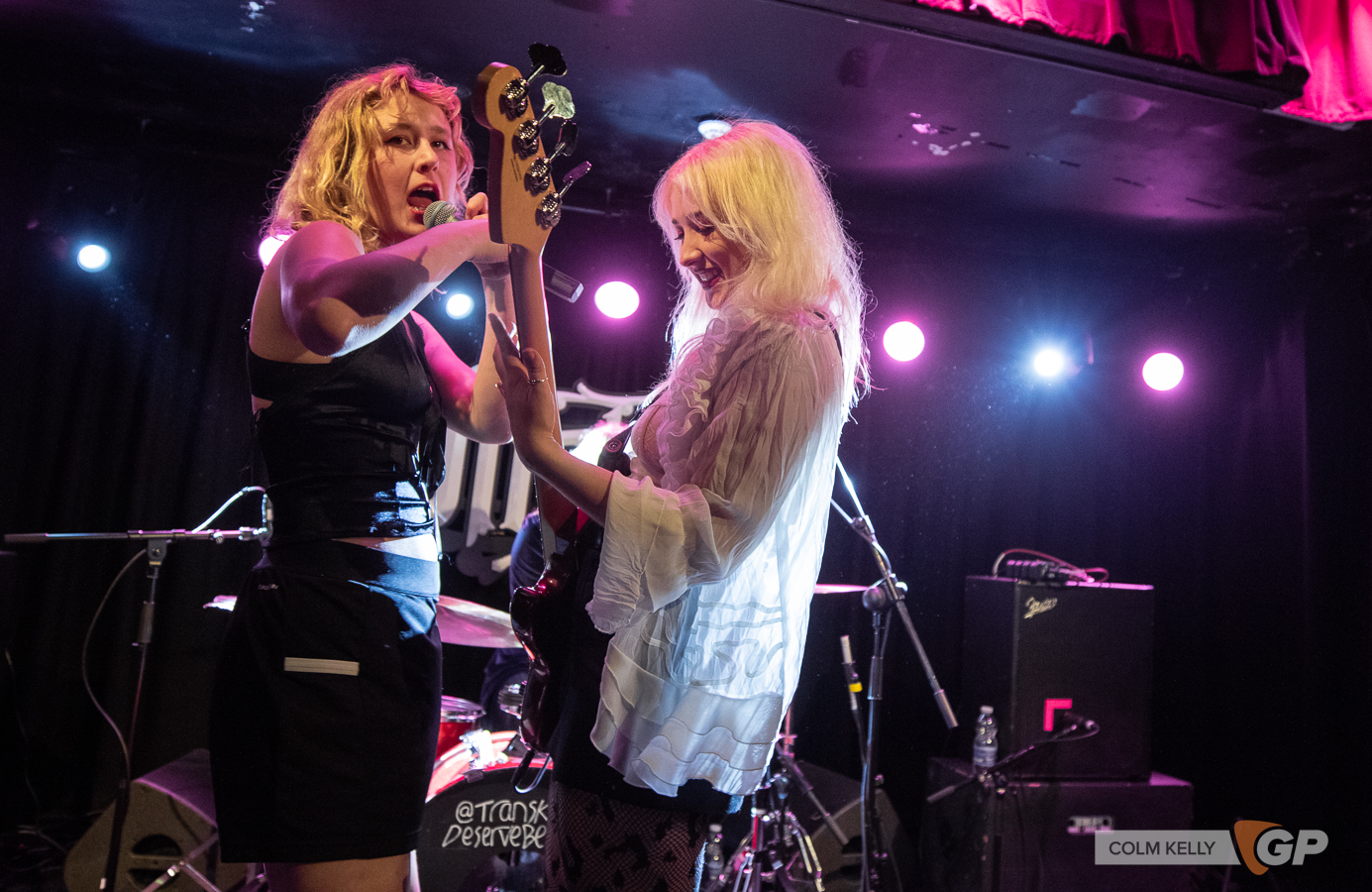 Lambrini Girls at Whelan’s, Dublin 5.4.2025 Copyright Colm Kelly
