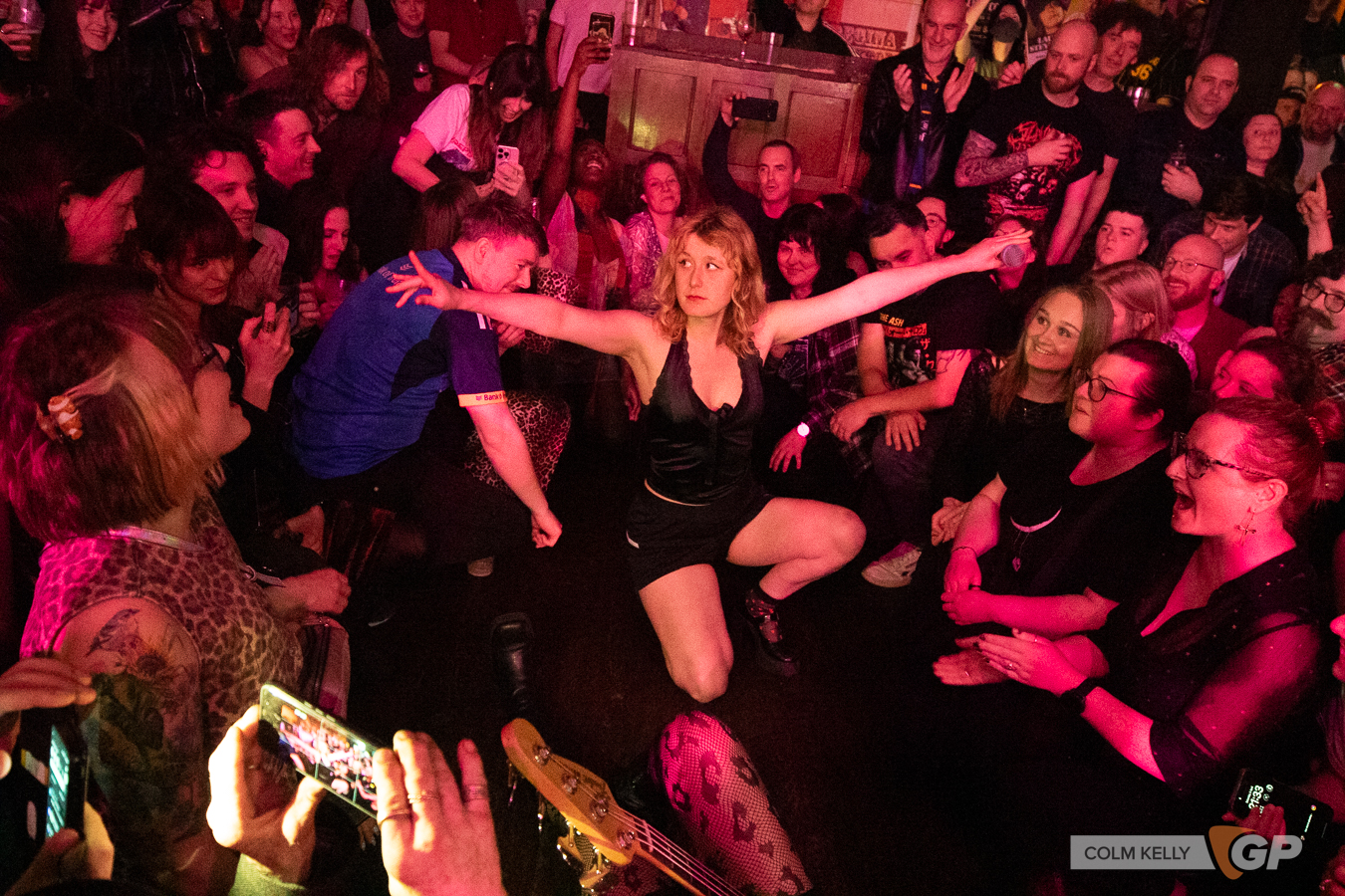 Lambrini Girls at Whelan’s, Dublin 5.4.2025 Copyright Colm Kelly