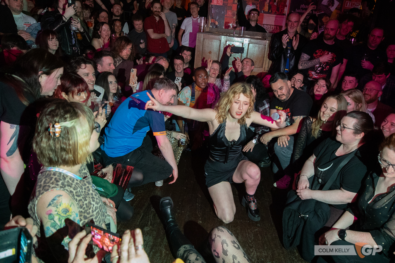 Lambrini Girls at Whelan’s, Dublin 5.4.2025 Copyright Colm Kelly