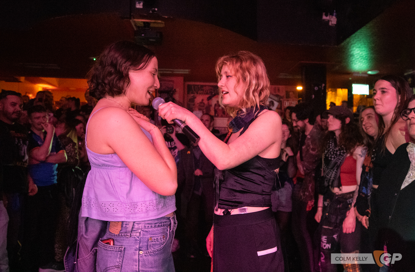 Lambrini Girls at Whelan’s, Dublin 5.4.2025 Copyright Colm Kelly