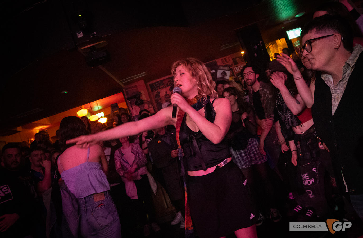 Lambrini Girls at Whelan’s, Dublin 5.4.2025 Copyright Colm Kelly