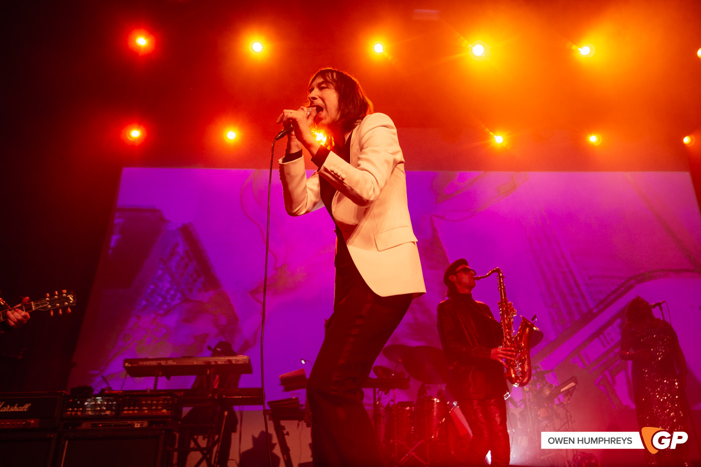 Primal Scream at 3Olympia Theatre. Photo by Owen Humphreys www.owen.ie