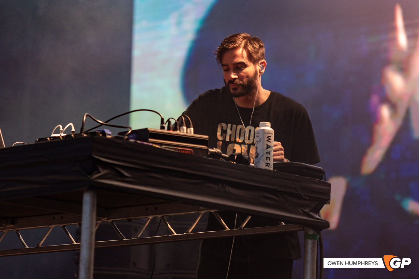 Jon Hopkins at Beyond The Pale 2025. Photo by Owen Humphreys www.owen.ie