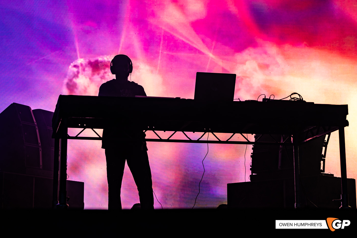 Jon Hopkins at Beyond The Pale 2025. Photo by Owen Humphreys www.owen.ie