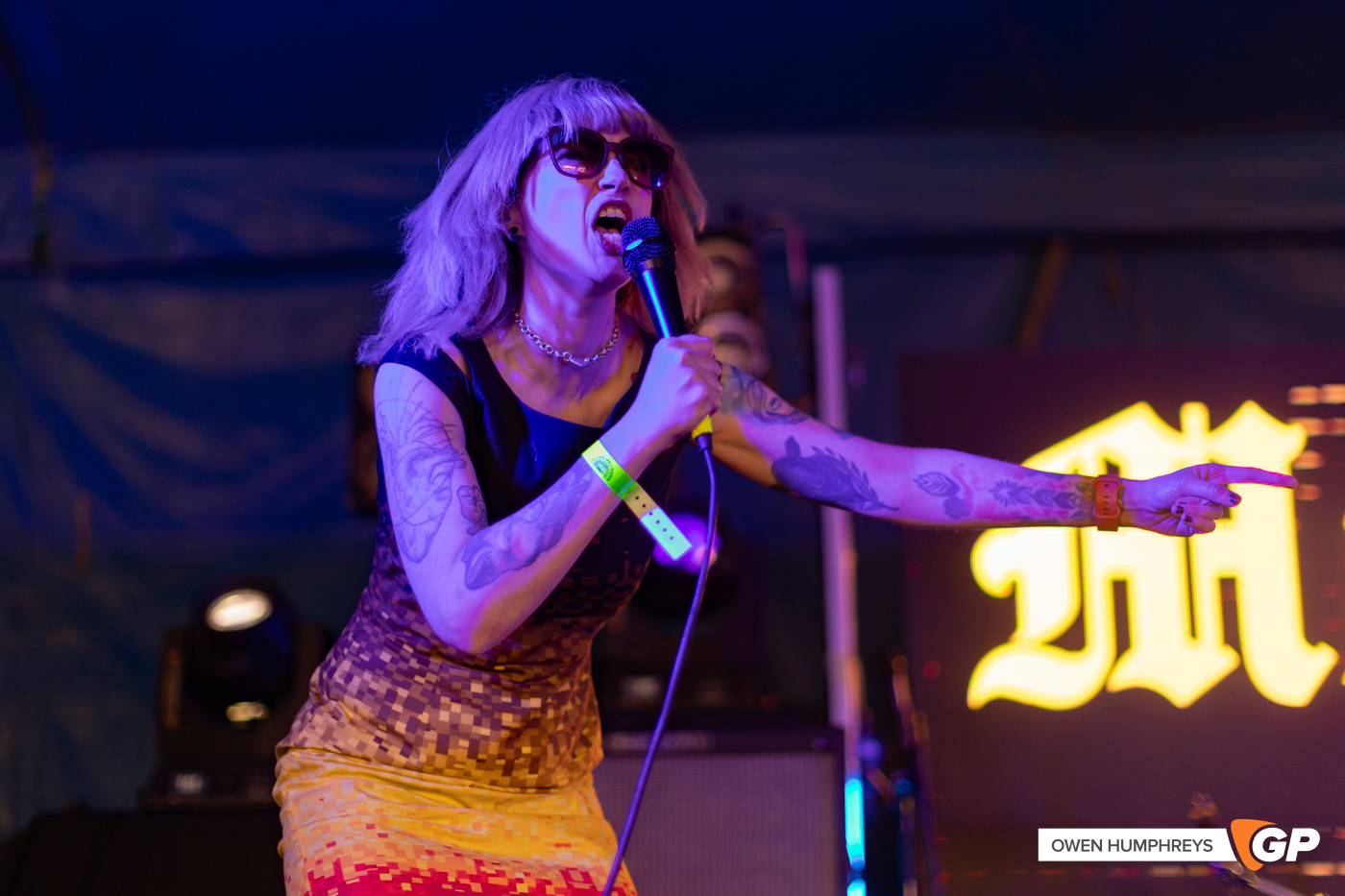 Meryl Streek at in The Meadows. Photo by Owen Humphreys www.owen.ie