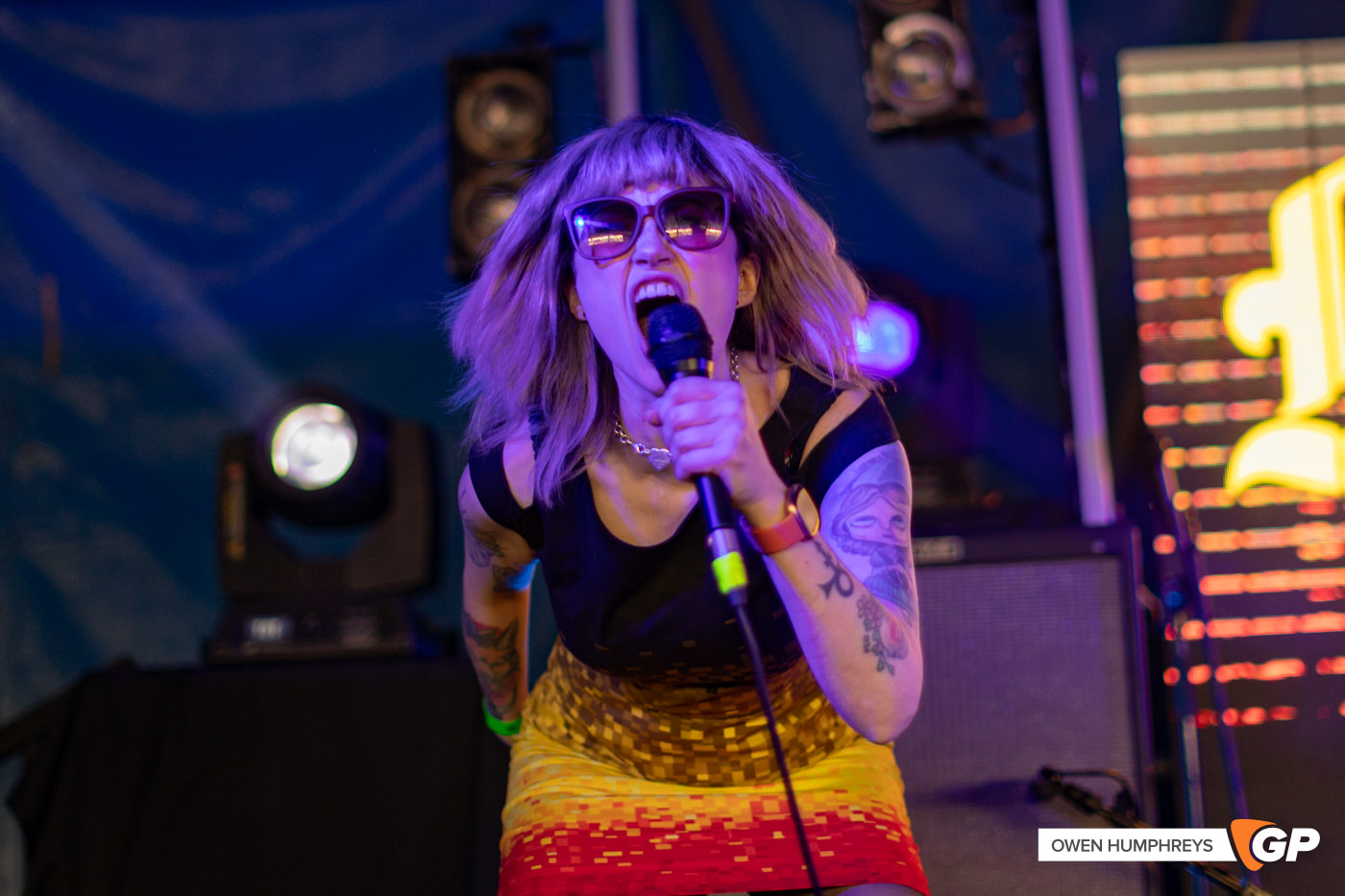 Meryl Streek at in The Meadows. Photo by Owen Humphreys www.owen.ie