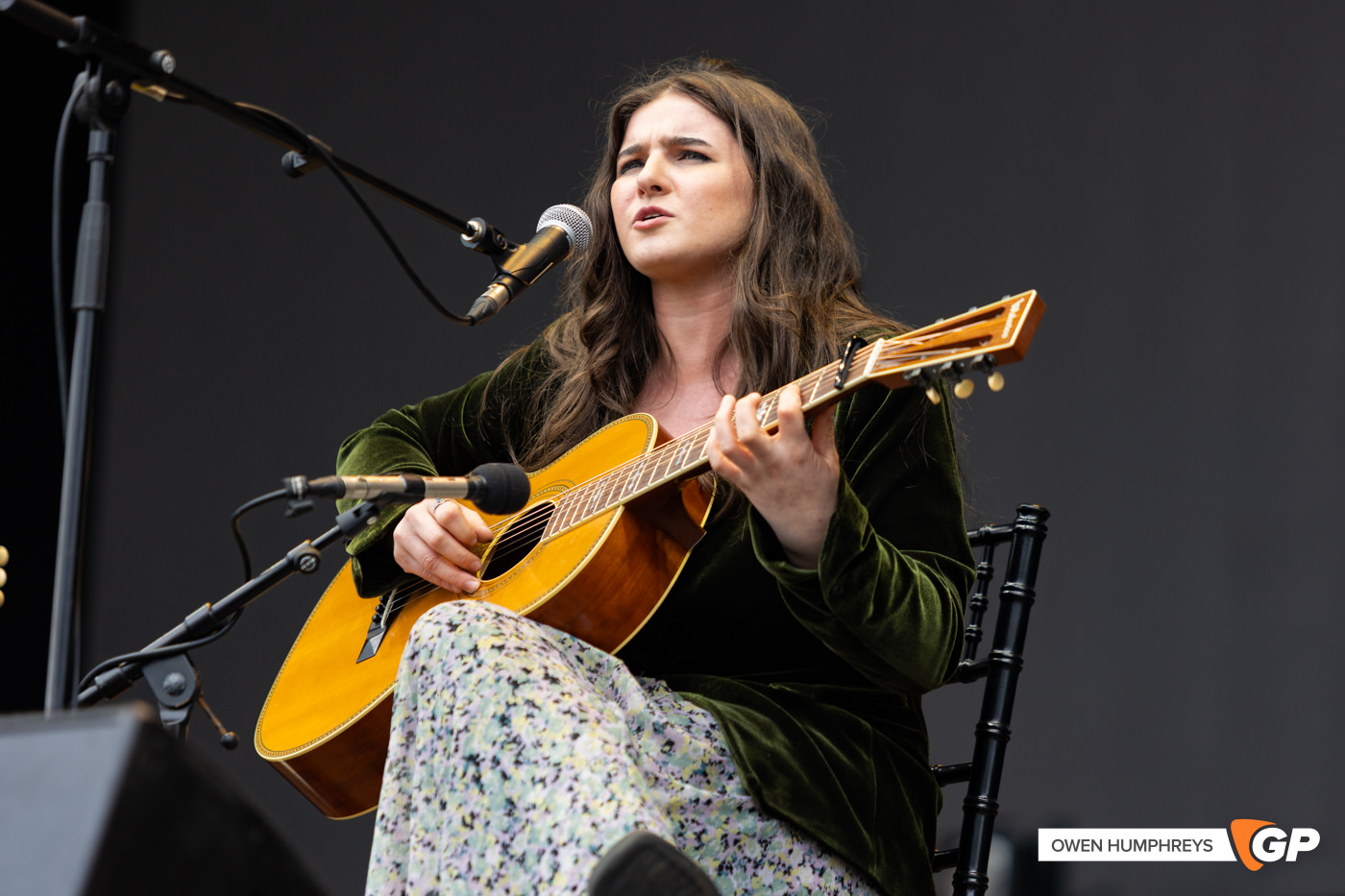 Muireann Bradley at in The Meadows. Photo by Owen Humphreys www.owen.ie