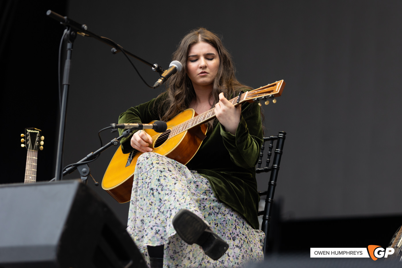 Muireann Bradley at in The Meadows. Photo by Owen Humphreys www.owen.ie