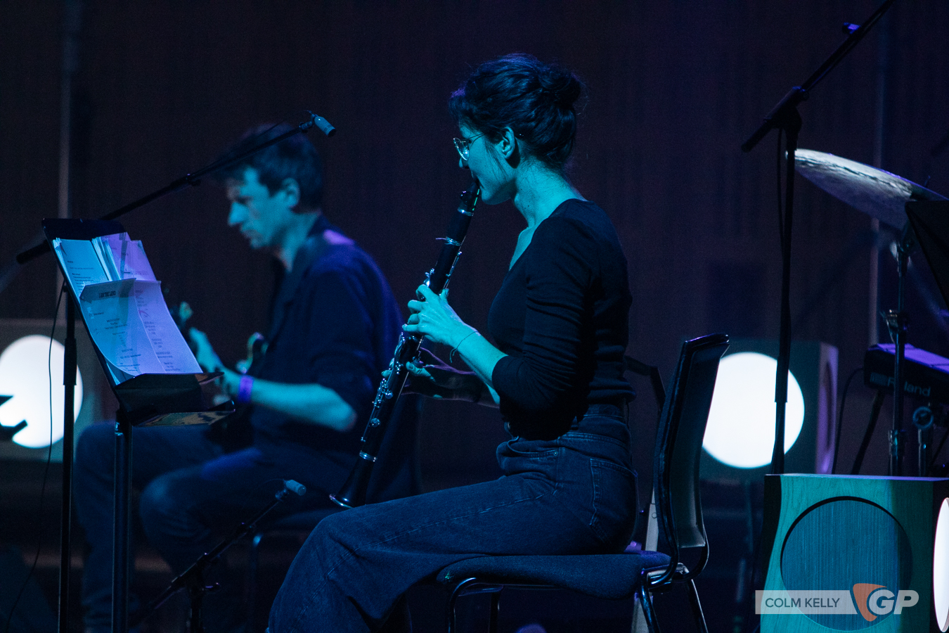 RÓIS x Crash Ensemble perform at The National Concert Hall, Dublin 17.6.2025 as part of the Music Town Series Copyright Colm Kelly
