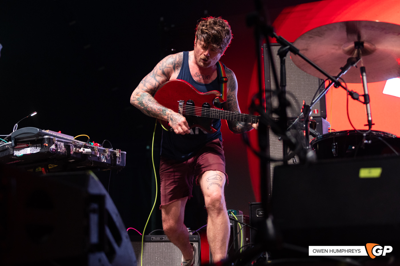 Osees at Beyond the Pale 2025. Photo by Owen Humphreys www.owen.ie