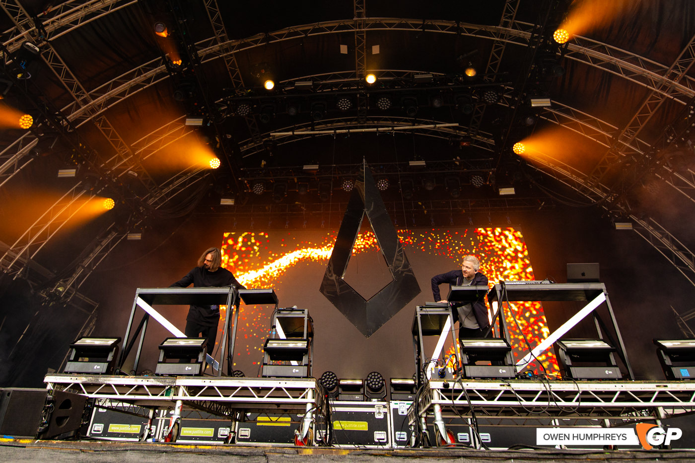 Kiasmos at Beyond the Pale 2025. Photo by Owen Humphreys www.owen.ie