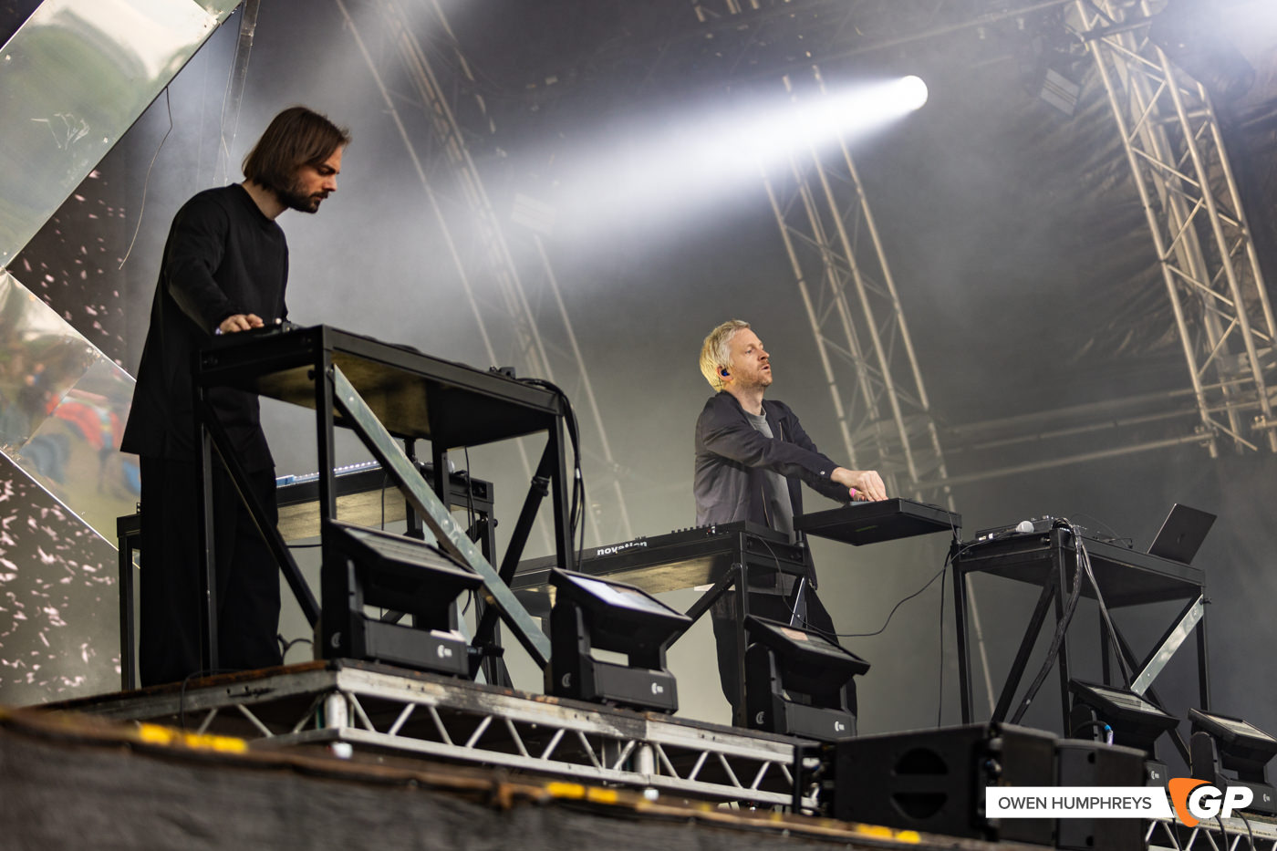 Kiasmos at Beyond the Pale 2025. Photo by Owen Humphreys www.owen.ie